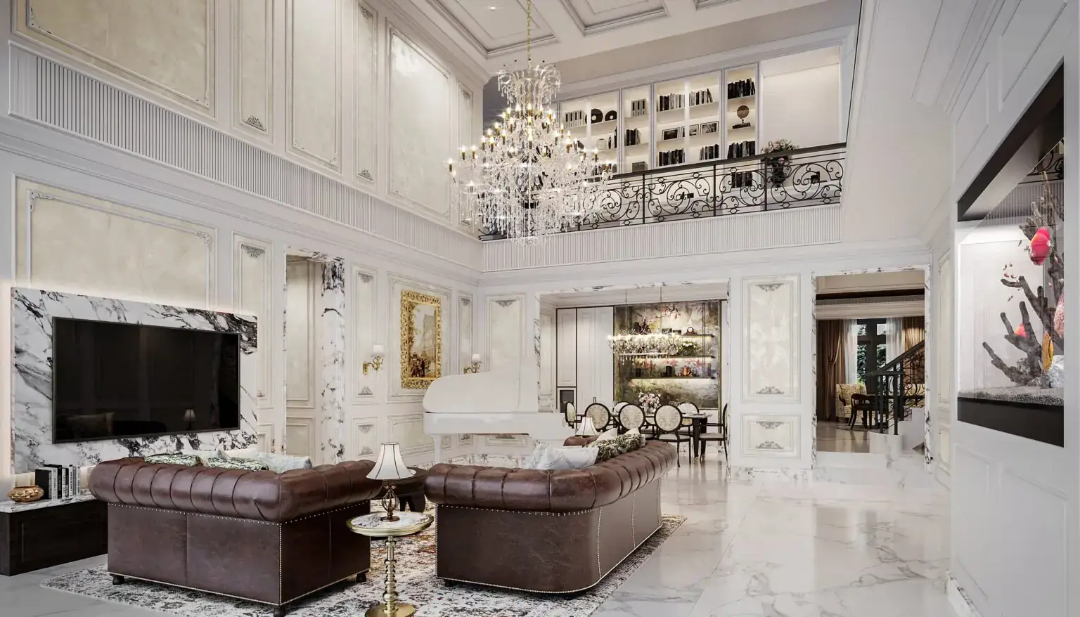 Living room with layered neutral textiles and soft daylight